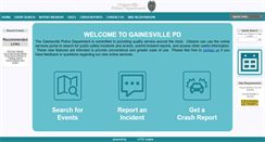 Desktop Screenshot of p2c.gainesvillepd.org